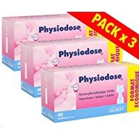 Suero fisiológico fisiodose - 3 cajas de 40 dosis únicas